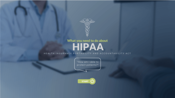 PowerPoint: HIPAA Compliance Themed Template - Downloads - E-Learning ...
