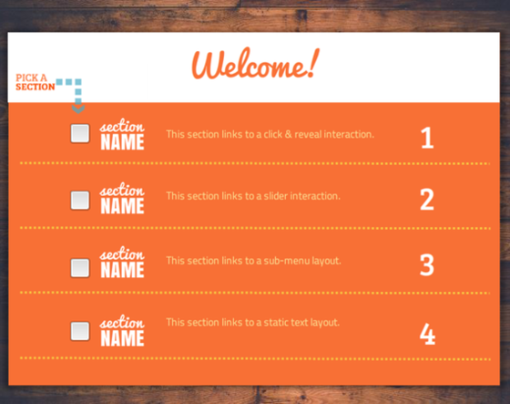 Storyline: Restaurant Menu Inspired Template - Downloads - E-Learning ...