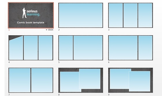 Comic Book-Themed Backgrounds - Downloads - E-Learning Heroes