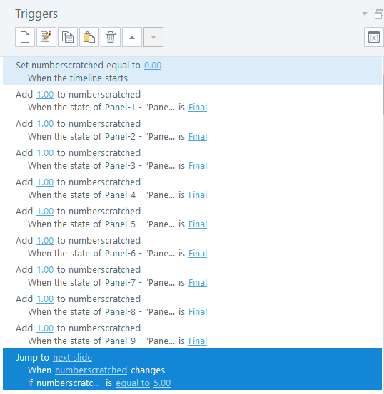 Variable Set up